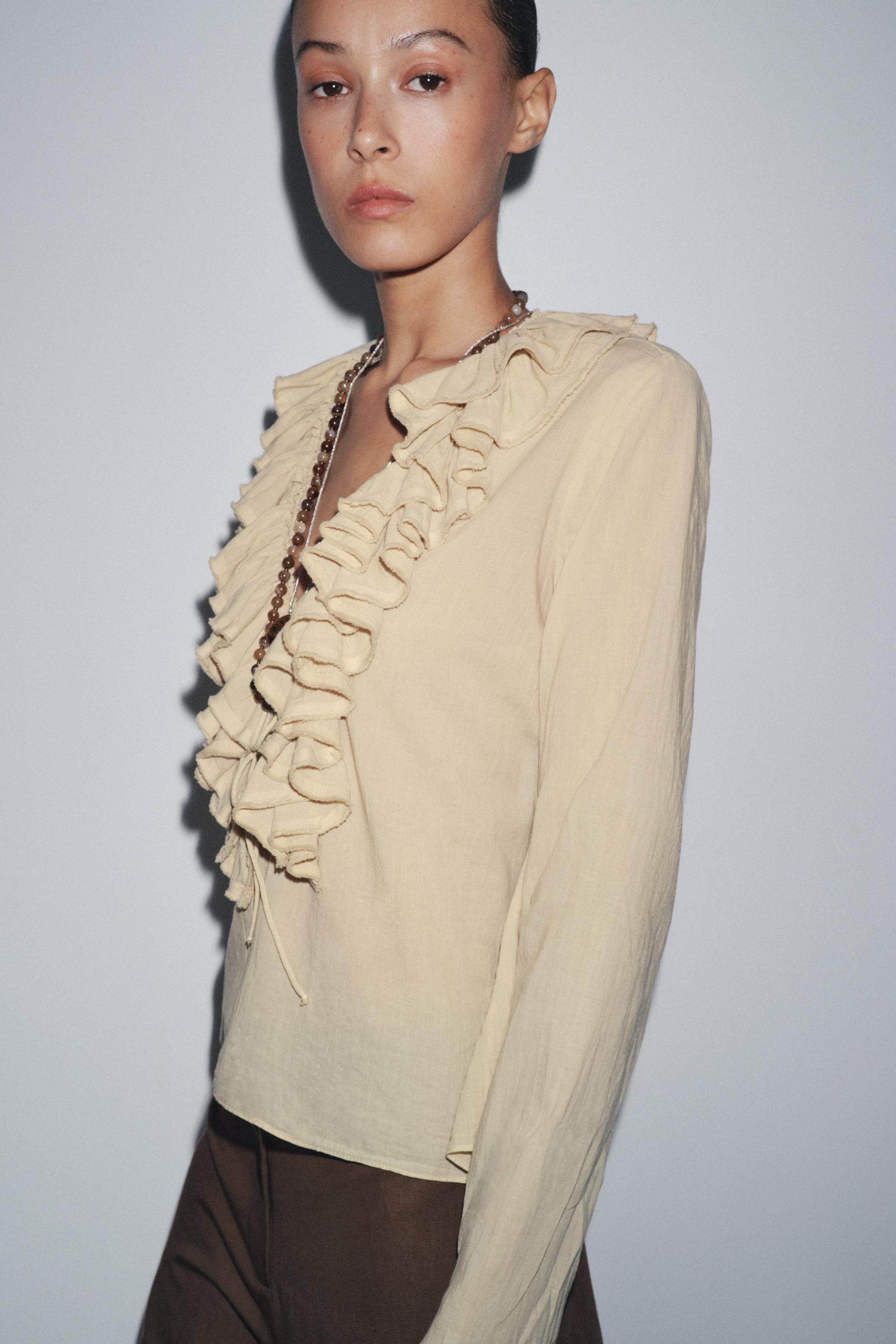 RUFFLED TOP ZW COLLECTION